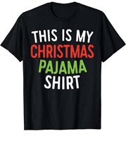 This is My Christmas Pajama Shirt T-Shirt Merry