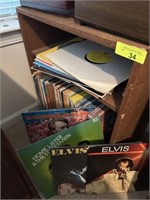 Assortment of Records-Elvis,Jimmy Swaggart