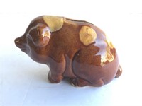 Antique Stoneware Piggy Bank