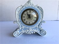 Antique Lanshire Self Starting Clock