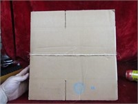 (25)Carboard shipping boxes. Unused.