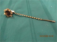 Brass candle snuffer