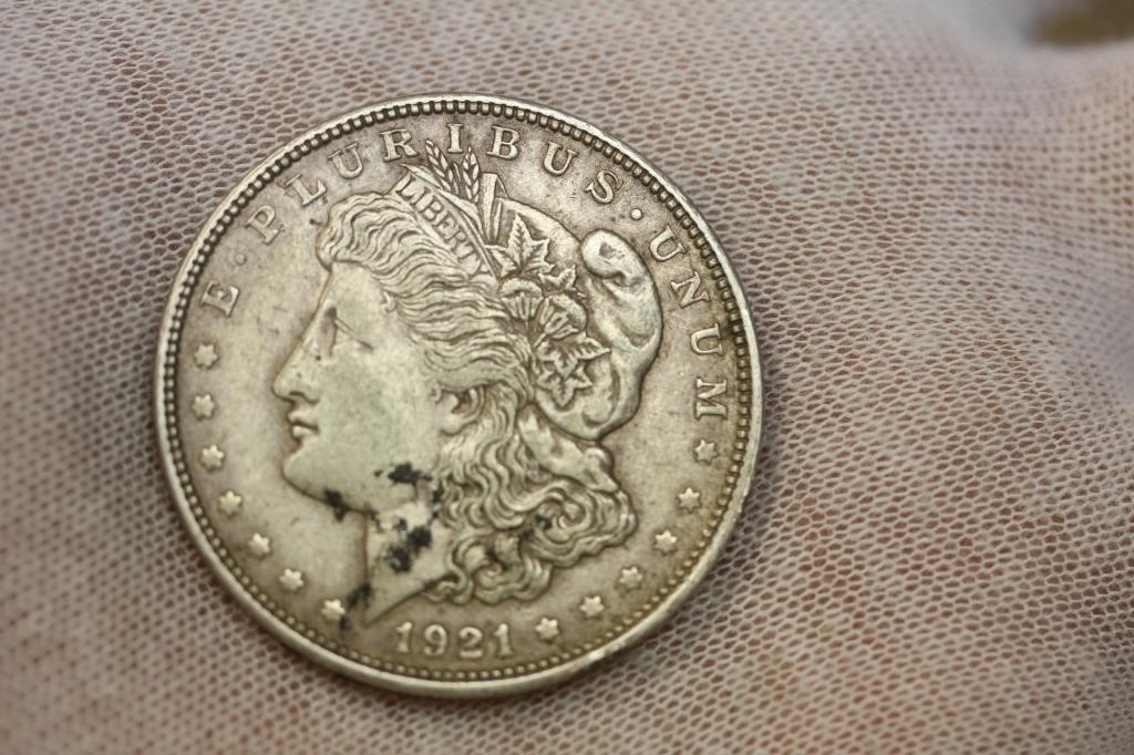 1921 Morgan Silver Dollar