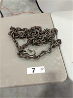 HIGH TEST LOG CHAIN; WITH HOOKS