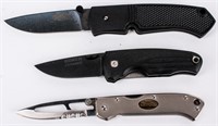 3 Quality Folding Knives Beretta Timberline Boker
