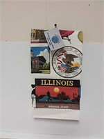 Towel with illinois history sites new
