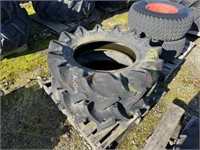 2- Bridgestone 12.4x24 Tractor Tires