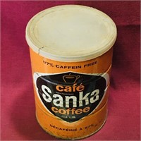 Sanka Coffee Can (Vintage)
