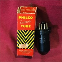 Philco Electronic Tube & Box (Vintage)