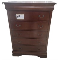 Louis Phillipe 6 Drawer Chest As Is
