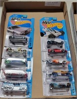 10 NOS 2013 HOT WHEELS TOY CARS