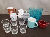Lot of Coffee Cups, Tumblers & More