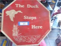 Ducks Unlimited sign