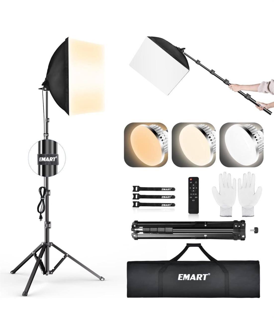 NEW $54 Softbox Lighting Kit, 16"X16"