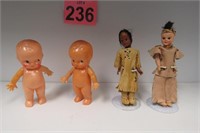 1950's Native American & Kewpie Dolls