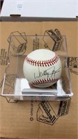 Wally Joyner Autographed Baseball