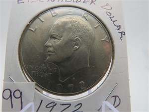 Eisenhower Dollar 1972D