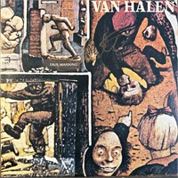 Van Halen Autographed Album Cover (Dave , Eddie ,