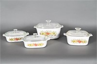 Corning Ware "Spice of Life" Covered Casseroles