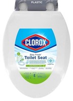 Clorox Elongated Scented Plastic Toilet Seat with