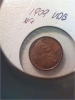 1909 Lincoln head penny VDB