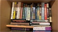 Box lot of books - hard cover books - Love Story,
