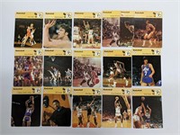 1977 Basketball Sportscaster Cards W/ Stars