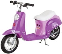 Razor Euro-Style Electric Scooter - Purple