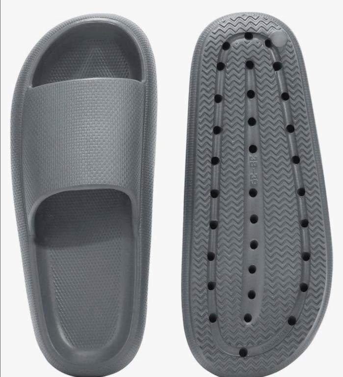 New (Size 38-39) Slides for Women Men Pillow