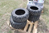Set of 9.00 x 14 & 11.00 x 14 ATV Tires #
