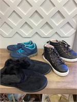 3 pair of shoes