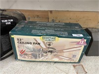 52" CIELING FAN - NEW IN BOX