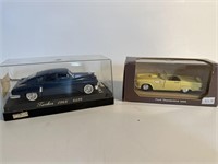 2- vintage diecast Solido mint in box Thunderbird