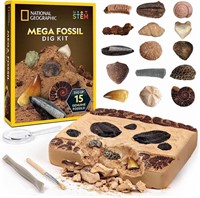 NATIONAL GEOGRAPHIC Mega Fossil Dig Kit - Excavate