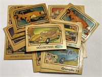 Vintage 1976 collector cards -  cars