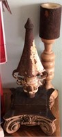 Table Sconce & Finial Piece