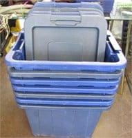 Storage Totes with Lids