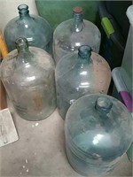 5 Water glass jugs