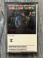Jimi Hendrix Experience Smash Hits Cassette