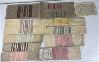Antique Saleman Sample Wool Blanket Lot