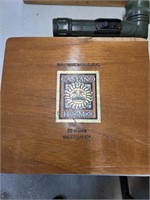 Wooden cigar box