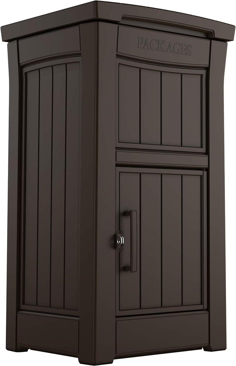 Keter Delivery Box with Lockable Storage  Brown