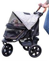 Pet Gear No-Zip AT3 Pet Stroller for Cats/Dogs, Zi