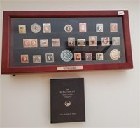 AH- 23 Pcs Silver Stamp Collection in Case