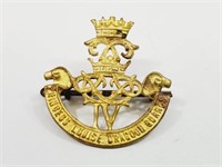 4th Princess Louise Dragoon Guards Cap Badge Canad