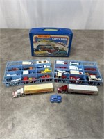 Vintage Matchbox toy cars and others with