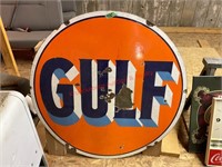 42" Double Sided Gulf Sign