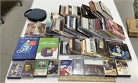 Lot of CDs & VHS tapes