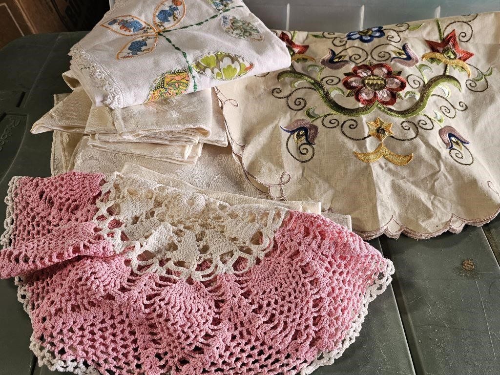 Group of linens