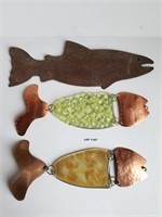(Set of 3) Decorative Fish